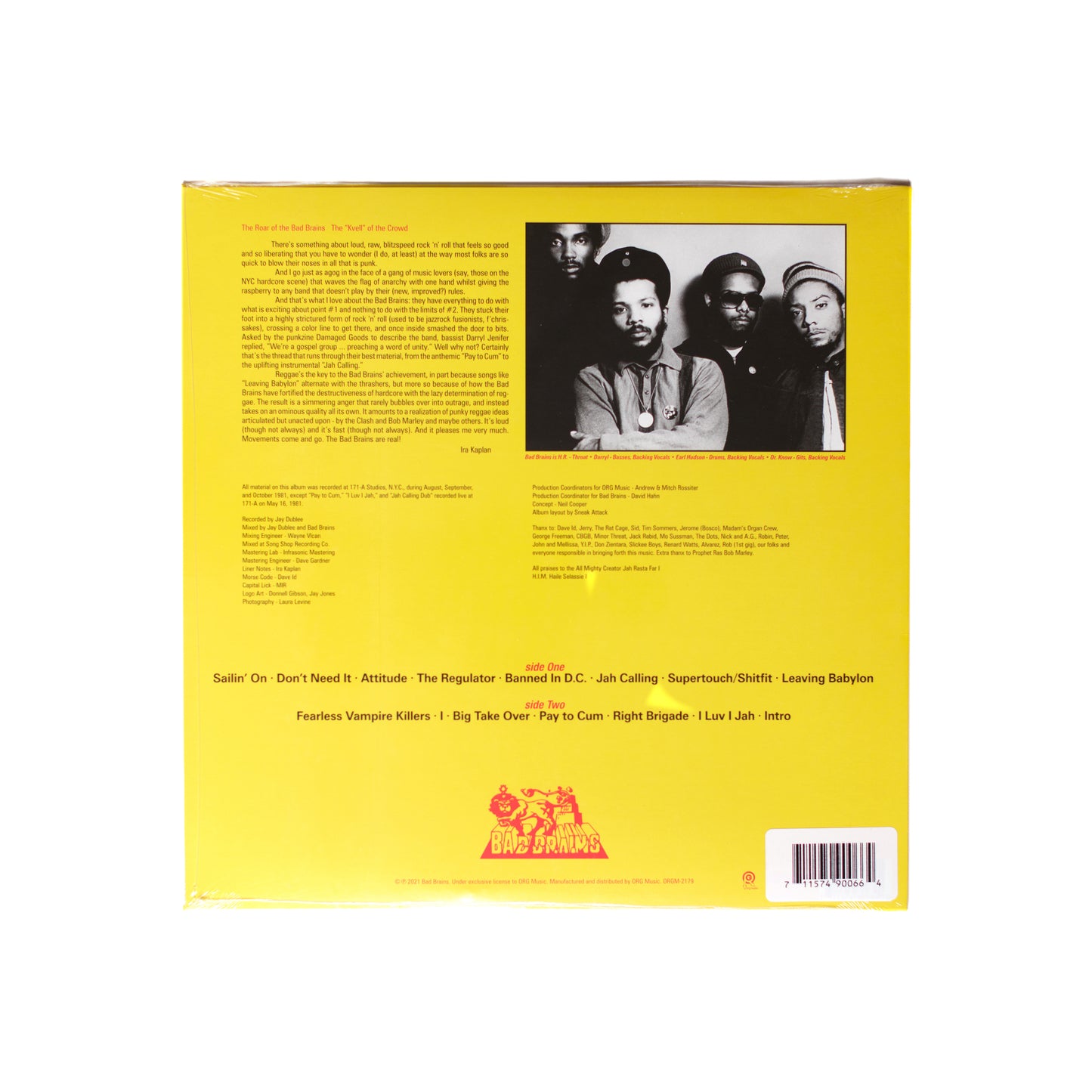 Bad Brains – ROIR Sessions