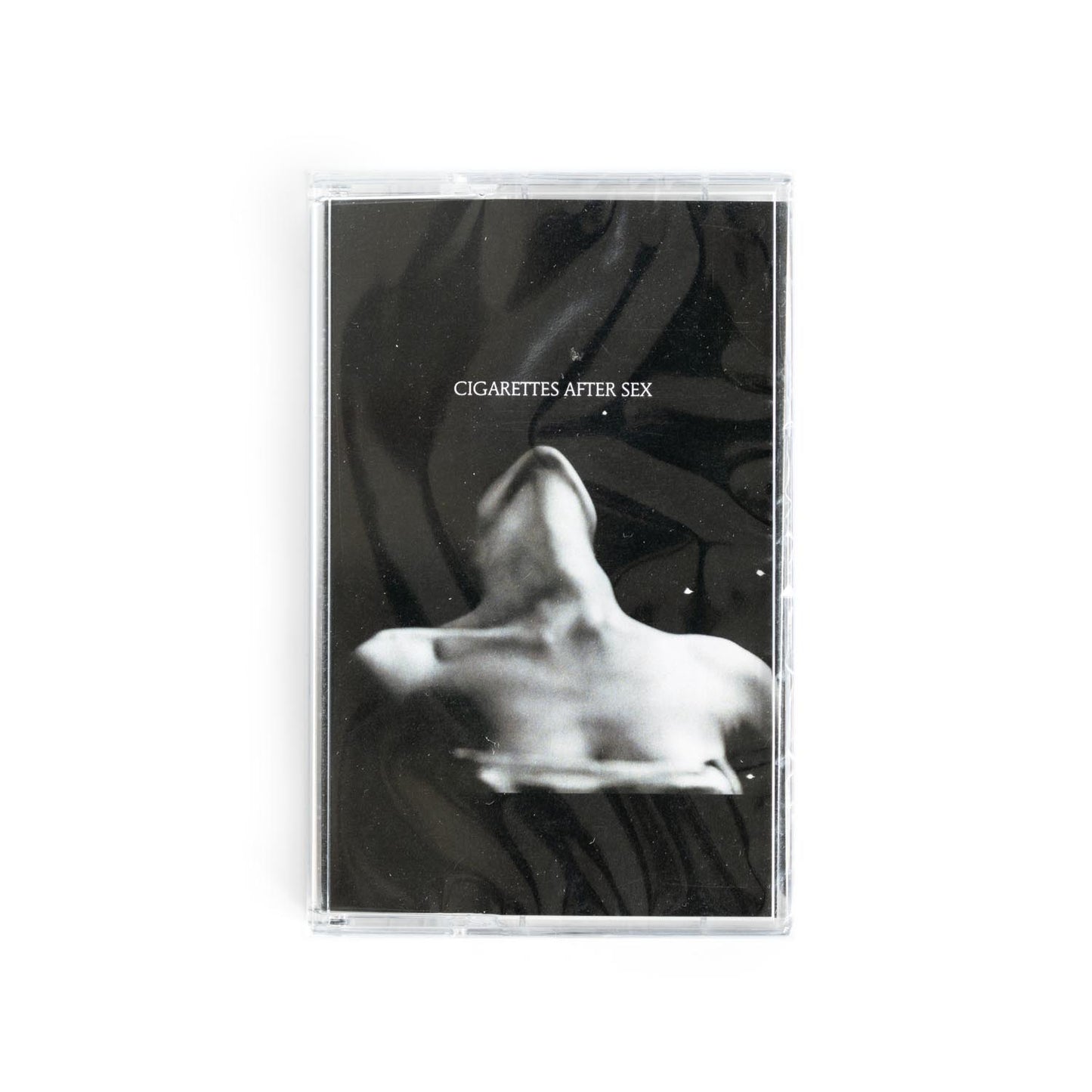 'Cigarettes After Sex' EP I cassette. Black and white photo of a woman looking back.