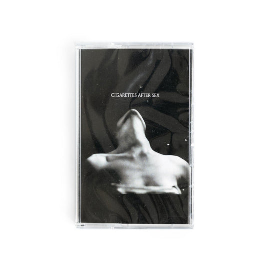 'Cigarettes After Sex' EP I cassette. Black and white photo of a woman looking back. 